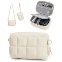 Mini Digital Camera Bag For  Powershot  Dscw800 Dscw830  Lightweight Waterproof Photographer Bags A4 white