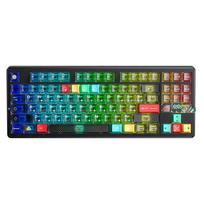 AULA F87 Pro V2 Wireless Customizable Mechanical Keyboard Bluetooth Wired Tri-Mode Hot-Swappable Gasket Structure