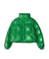 Avandress Siberia Duck Shiny Crop Padding Green Green/M green