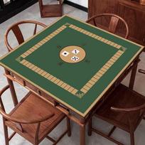 Chinese Style Anti-slip Mahjong & Poker Table Mat - Diatom Mud Eight Immortals Design 70*70cm gray