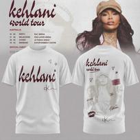 Kehlani World Tour 2027 Gift For Fans Two Sided Unisex T-Shirt XXXL gray