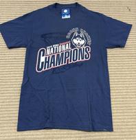 UConn Huskies Shirt Mens Medium Blue NCAA Basketball 2014 National Champions Tee Unisex T-Shirt S beige