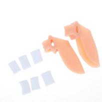 1 Pair Ultra-Soft Silicone Toes Separator - Effective Foot Care Tools For Comfort And Hygiene - Perfect For Nighttime/Home Use A2 white