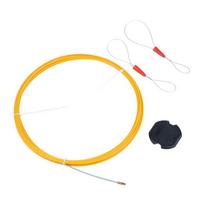 1Set 3Mm Fiberglass Cable Puller 10M Duct Rodder Fish Tape Guide Device Electrician Wiring Tool Wiring Installation Auxiliary To one size