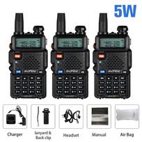 3/4PCS Baofeng UV 5R Walkie Talkie 5W/8W Portable Ham CB Radio Dual Band VHF UHF FM Transceiver Two Way Radio UV82 UV9R Plus US