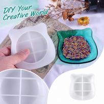 Irregular Shape Silicone Resin for Epoxy Casting, DIY Dish and Storage Box for One Size balta