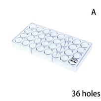 3D šokolado formelės polikarbonato rutulinis rutulys storas pyrago formelės šokolado formos 36 holes