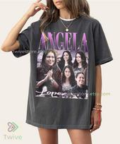 Angela Lopez Comfort Colors Shirt, The Rookies Fan Merch Gift, Vintage Detective Tee, Classic TV Series Police Crewneck XL