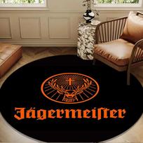 Jägermeister: The Spirit Of Tradition Round mat Home Decor, Chair rug For livingroom,Bedroom, doormat home decor Birthday Gift Christmas Gifts 80cmx80cm