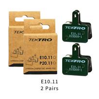 TEKTRO Disc Brake Pads P20.11 E10.11 MTB Brake Pads Mountain Road Foldable Bicycle Less Noise Resin Pads E10 2Pairs