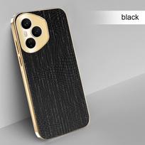 Honor 400 Pro Full Wrap Leather Texture Meteor Case for Magic7 Pro Honor X9C black