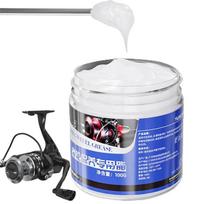 Fishing Reel Grease Kit Fishing Reel Grease 100g Fishing Reel Oil Effective Fishing Reel Care Accessories Fishing Reel Lubricant white