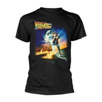 Back To The Future Unisex Adult Marty McFly T-Shirt XL juoda