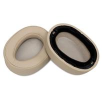 Replacement Earpads for Sony MDR-100ABN WH-H900N Headphones Protein Leather raudona
