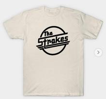 Hot The Strokes logo Band Gift For Fans Reprint All Size P57.222 S black