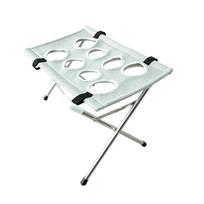 Foldable Pet Grooming Table Non-Slip Pet Grooming Hammock Mesh Grooming Platform  Medium Pets Grey