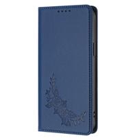 Wallet Flip Case For TCL K70 Nxtpaper PU Leather Cover with Card Slots RFID Blocking Magnetic Closure Cover TCL K70 Nxtpaper mėlyna