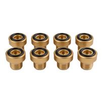 8 Brass Chopping Board Feet with Non-Slip Rubber Pads Designed for Use on Kitchen Cutting Boards and Serving Platters China Mainland
