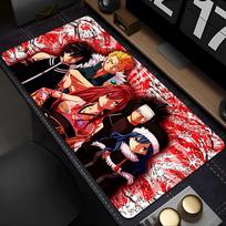 Cool Anime Mouse Pad Non Slip Big Table Mat Fairy Tail Office Mousepad Hot Keyboard Pad Rubber Base Gaming Daily Use Mousepad 800x400x2mm