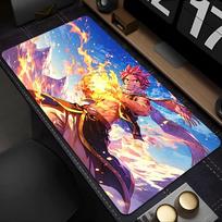 Cool Anime Mouse Pad Non Slip Big Table Mat Fairy Tail Office Mousepad Hot Keyboard Pad Rubber Base Gaming Daily Use Mousepad 800x400x2mm
