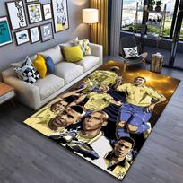 Sports Legend Ronaldo Artwork suitable as a non-slip mat for the living room or bedroom sofa 40x60cm( 15x23in ) gray