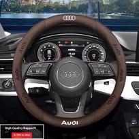 2026 Karštas automobilio neslystantis kvėpuojantis zomšinis vairo užvalkalas, skirtas Audi A3 A4 A5 A6 A7 A8 Q1 Q2 Q3 Q5 Q7 Q8 S3 S4 S5 S6 RS3 RS4 RS5 TT