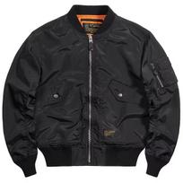 Men's Retro MA1 Air Force Pilot Jacket - Light Luxury for Spring, Autumn, & Winter L