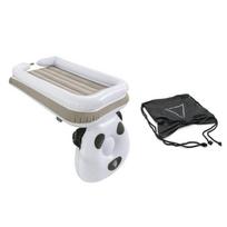 Inflatable Car Mattress Portable Air Bed Comfortable Back Seat for Children, Infants, Road