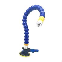 Automotive Dents Puller Professional Hand Pump Suction Cup Car Body Repair Tool for Door Dings Straight Joint blue