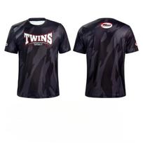 Muay Thai Boxing 3D Print Sports Quick Dry Breathable Men T-shirt Jiu-jitsu Team Training Uniform Parent-child Short Sleeve Top 6XL black