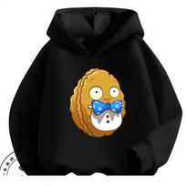 Kids Hoodie Sweatshirt Plants Vs Zombies Cute Kawaii Cartoon Autumn Winter Outdoor Casual Streetwear For Boys Girls 160 black