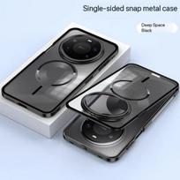 Magnetic Phone Case For HUAWEI Pura 90 Pro Max Aluminium Alloy Metal Frame Case For Mate 80 Pro Max RS Matte Clear Acrylic Cover DY04&HUAWEI Pura 90 Pro juoda