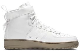 Nike Sf Air Force 1 Mid Dramblio kaulo alyvuogių 917753-101 42.5 gray