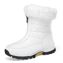 Winter Women's Snow Boots Non-Slip Waterproof Warm Zipper Cotton Outdoor plus Size 42 Bota Mujer Botas De Nieve 39
