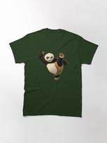 Kung Fu Panda Panda 2 Classic T-Shirt 2XL miško žalia spalva