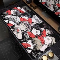 Hd Black Anime Jujutsu Kaisen Xxl Mouse Pad Gojo Satoru Mouse Pads Computer Gaming Peripheral Pc Accessories Desk Mat 800x300x2mm