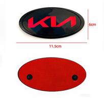 Car Front Gril Rear Trunk Emblem Sticker Accessories For Kia GT-Line Sportage BNVCGH6 Ceed Rio Picanto Sorento Soul Cerato Venga K9 Niro 1PCS