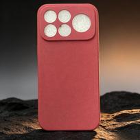 For Xiaomi POCO F9 Ultra F9 Pro F8 Ultra Redmi K100 Pro Max Shockproof Matte Sandstone Silicone Lens Camera Anti Scratch Protecitve Cover POCO F9 Ultra raudona