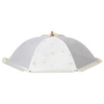 Umbrella Shape Mesh Food Cover Foldable Dish Tent Insect-proof Food Net  Anti Mosquito 80cm
