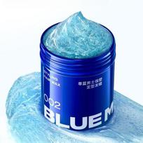 BLUEMAN - Men's Powerful Styling Hair Wax 90g blue