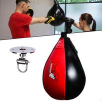 And High Punching Bag for Home Boxing Training Coordination. Ideal The Gym. Red Black black