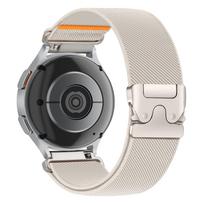 18mm 20mm 22mm Parachuto dirželiai Samsung Galaxy Watch 7 6 5 4 40mm 44mm 6Classic 47mm Nailoninis reguliuojamas patvarus laikrodžio dirželis Huawei Watch GT5 Pro 4 18mm gray