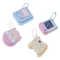 4PCS Note Pad Mini Portable Sticky Notes Equipped with Detachable Chain Mood Enhancement Ensuring Durability white