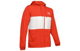 Under Armour Sportstyle Jackets Men's Saffron Hooded Moderate Other 1329297-856 M red