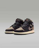 IB7053-002 Nike GS Air Jordan 1 Mid SE Black Olive Grey 3.5Y black