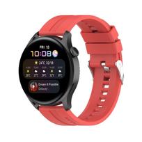 Huawei Watch GT2/GT3 Silicone Sports Couple Style Universal Strap 46mm Men's raudona