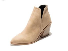 Autumn Winter Casual Western Cowboy Ankle Boots Women Snake Cowgirl Booties Short Cossacks Botas High Heels Shoes 358 38 beige
