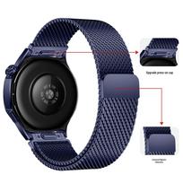 Huawei GT6/Watch 5 Press-Type Milanese Mesh Strap - Upgrade Version 20mm gray