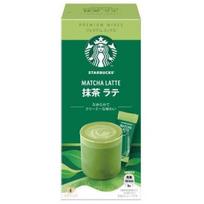 Nestle Japan Starbucks Premium Mix Matcha Latte 4 Sticks 2 Set blue