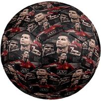Ronaldo Cr7 Futbolo Legenda Futbolo Kamuolys Dydis 5 Mašinine Siūle Vidaus/Lauko Treniruotėms ir Varžyboms Unikali Dovana Futbolo Mėgėjams zq gray